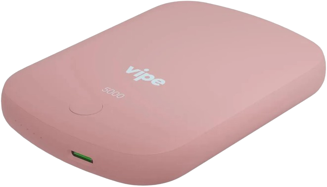 Внешний аккумулятор Vipe Jake 5000mAh (розовый) - фото