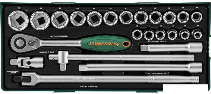 Универсальный набор инструментов Jonnesway S04H4524SP (24 предмета) - фото