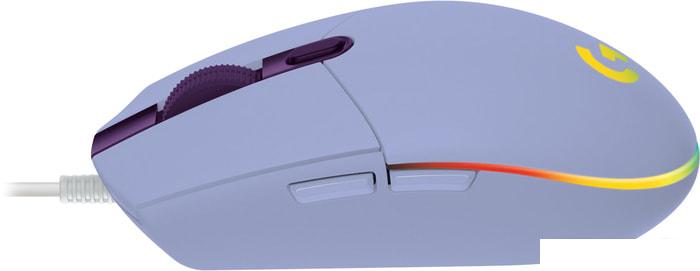 Игровая мышь Logitech G102 Lightsync (сиреневый) - фото