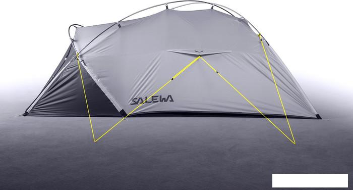 Треккинговая палатка Salewa Litetrek Pro II Tent (светло-серый) - фото