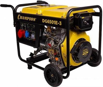 Дизельный генератор Champion DG6501E-3 - фото
