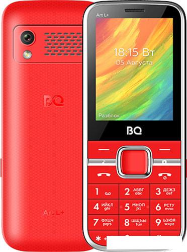 Мобильный телефон BQ-Mobile BQ-2448 Art L+ (красный) - фото