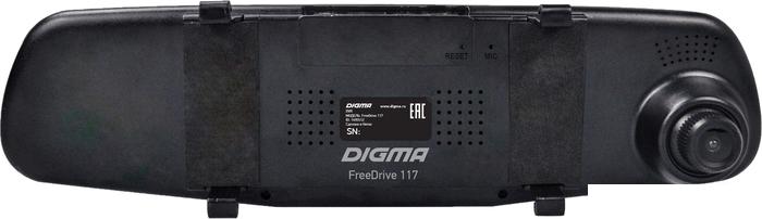 Видеорегистратор-зеркало Digma FreeDrive 117 - фото