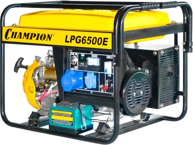 Бензиновый генератор Champion LPG6500E - фото