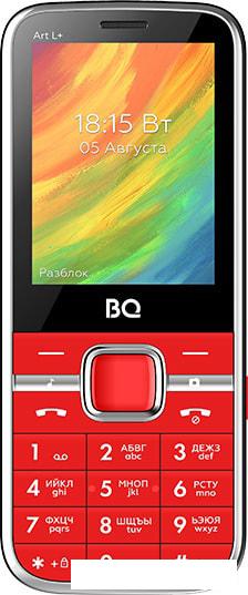 Мобильный телефон BQ-Mobile BQ-2448 Art L+ (красный) - фото